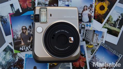 This instant film camera is absolute fun even with Michael Kors 